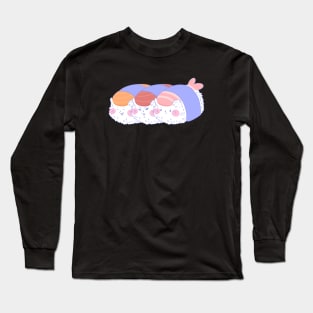 Cute Sushi Cat Long Sleeve T-Shirt